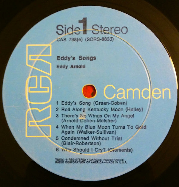 Eddy Arnold : Eddy's Songs (LP, RE, Ele)