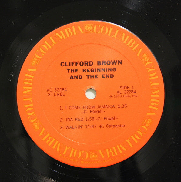 Clifford Brown : The Beginning And The End (LP, Album)