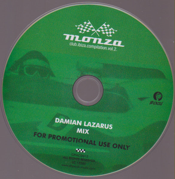 Damian Lazarus & DJ T. : Monza.Club.Ibiza.Compilation.Vol.2. (2xCD, Comp, Mixed, Promo)