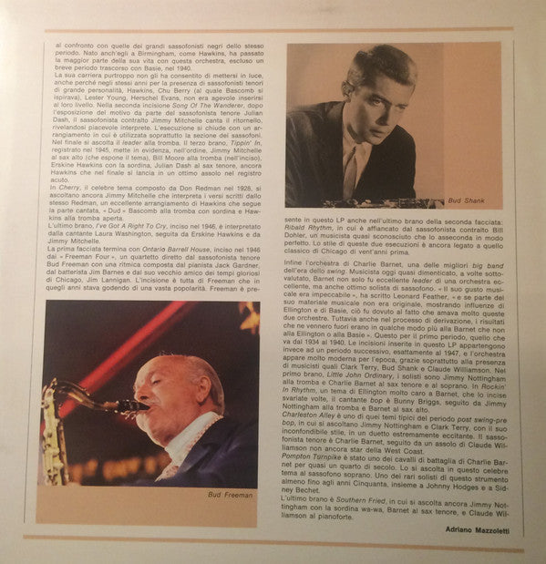 Erskine Hawkins / Charlie Barnet / Bud Freeman : I Giganti Del Jazz Vol. 34 (LP, Comp, Gat)