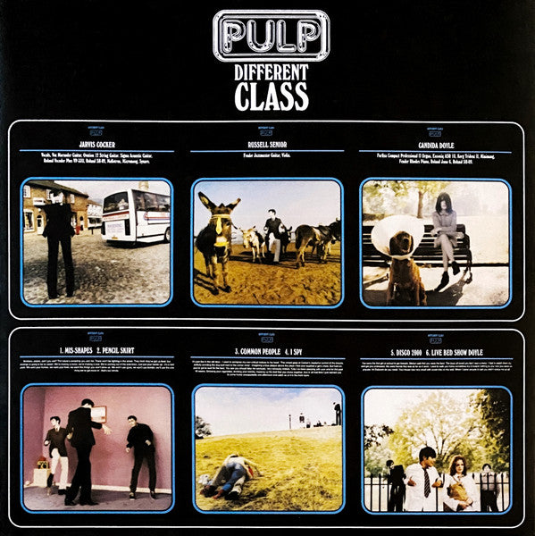 Pulp : Different Class (LP, Album, RE, RP)