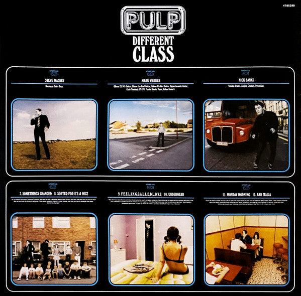 Pulp : Different Class (LP, Album, RE, RP)