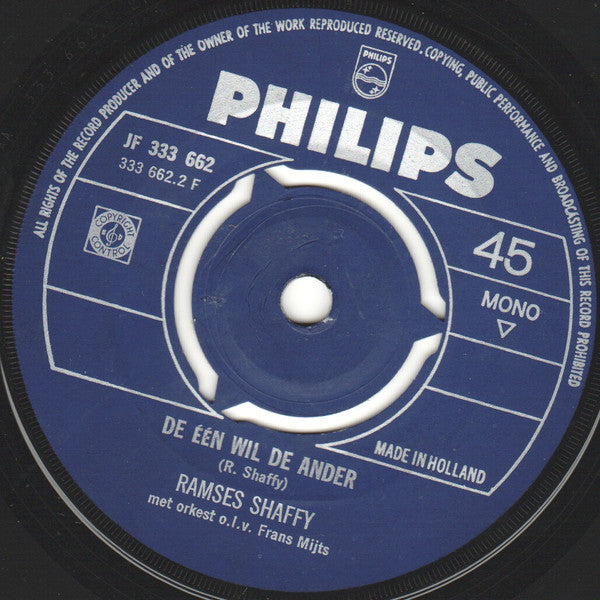 Ramses Shaffy : Aram (7", Mono)