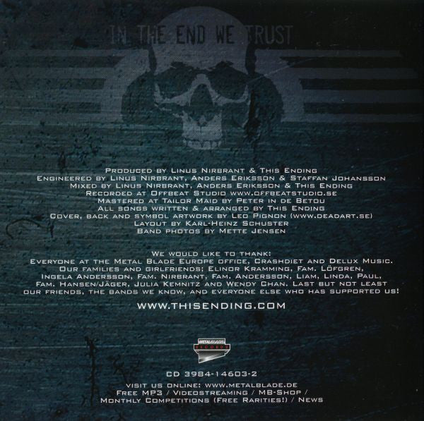 This Ending : Inside The Machine (CD, Album, Enh)