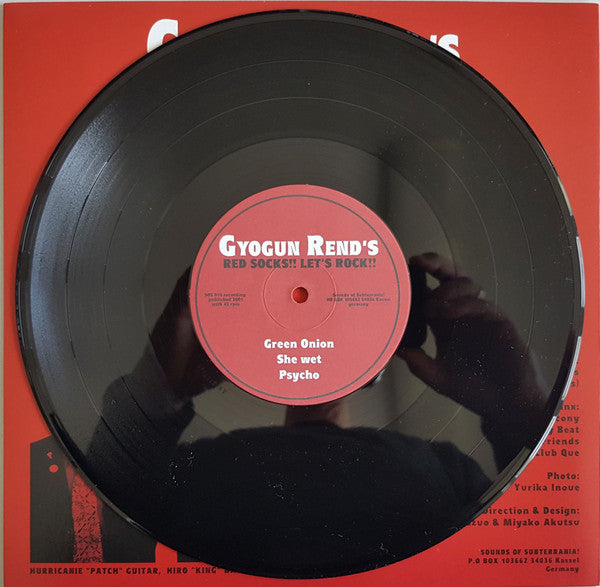 Gyogun Rend's : Red Socks!! Let’s Rock!! (10", MiniAlbum)