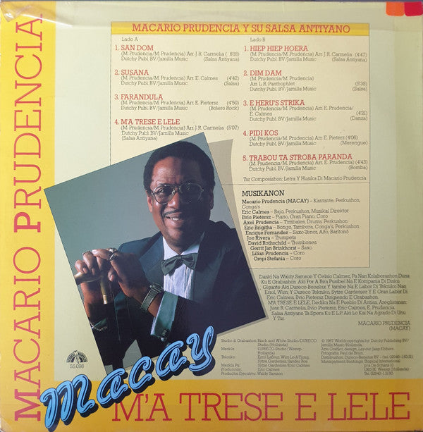 Macario Prudencia : M'a Trese E Lele (LP)