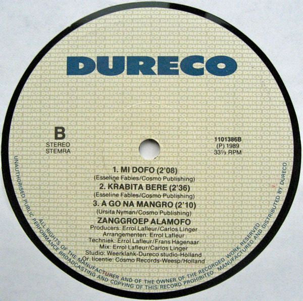 Surinam All Stars : Memre Den (Gedenk Hen) (12")