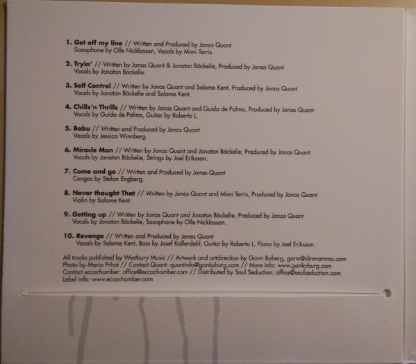 Quant : Getting Out (CD, Album)