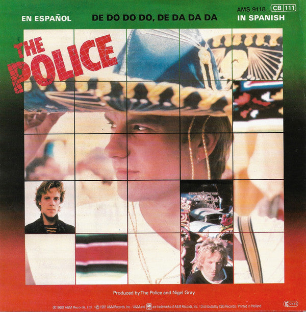 The Police : De Do Do Do, De Da Da Da (In Japanese) (7", Single)
