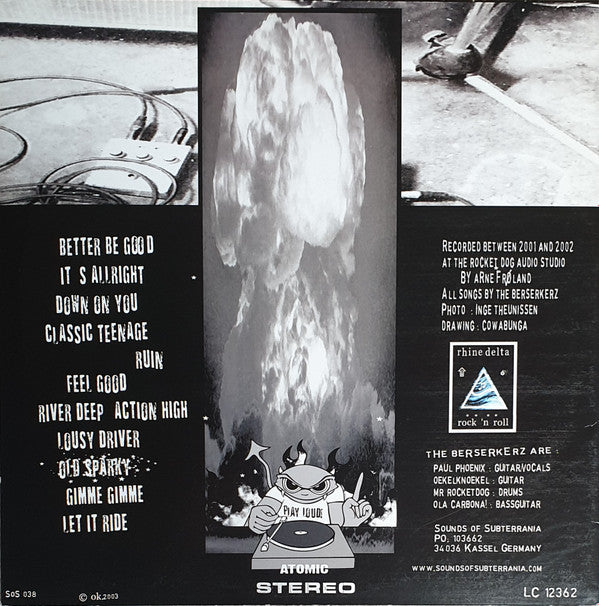 The Berserkerz : River Deep Action High (LP)