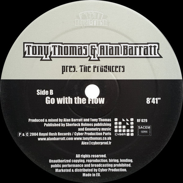 Thomas & Barratt Pres. The Producers : Back On The Funky Party (12", Single)