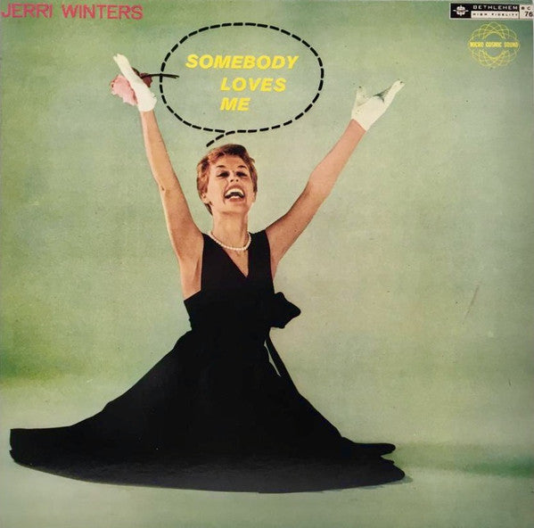 Jerri Winters : Somebody Loves Me (LP, Album, Mono, RE)