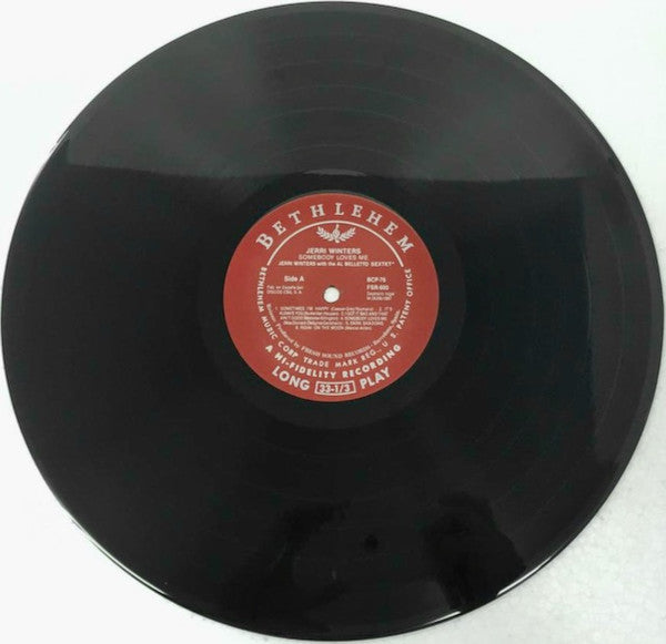 Jerri Winters : Somebody Loves Me (LP, Album, Mono, RE)