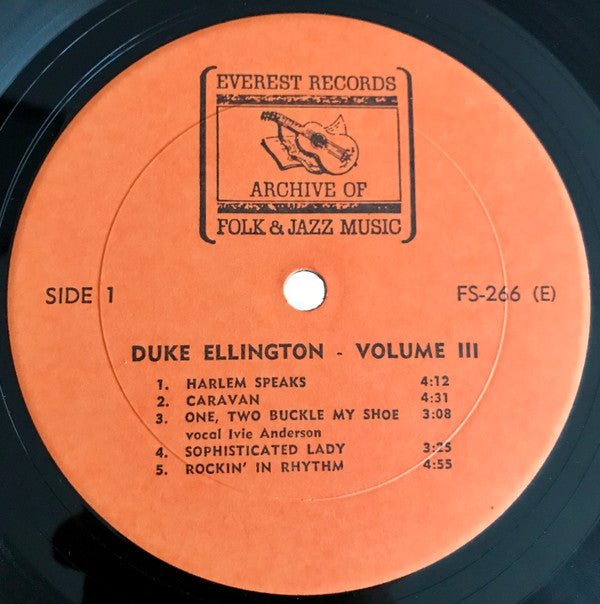 Duke Ellington : Volume III (LP, Album)