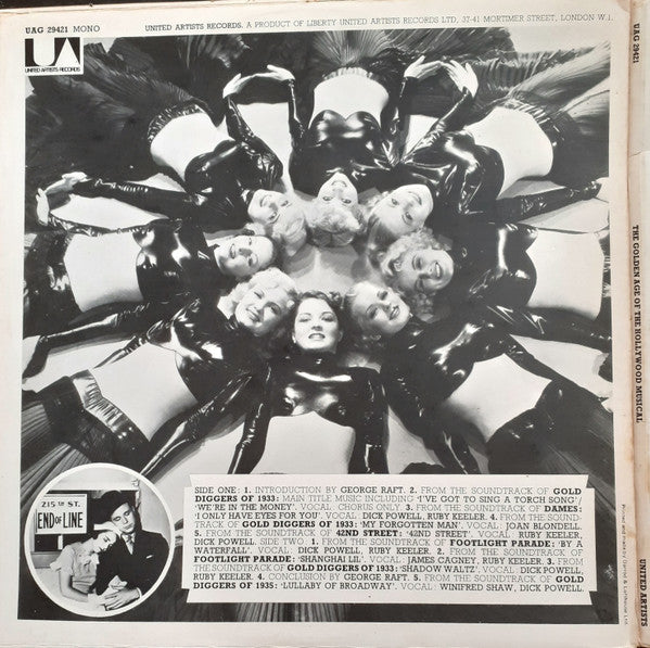 Various : The Golden Age Of The Hollywood Musical - Original Motion Picture Soundtracks (LP, Comp, Mono, Gat)