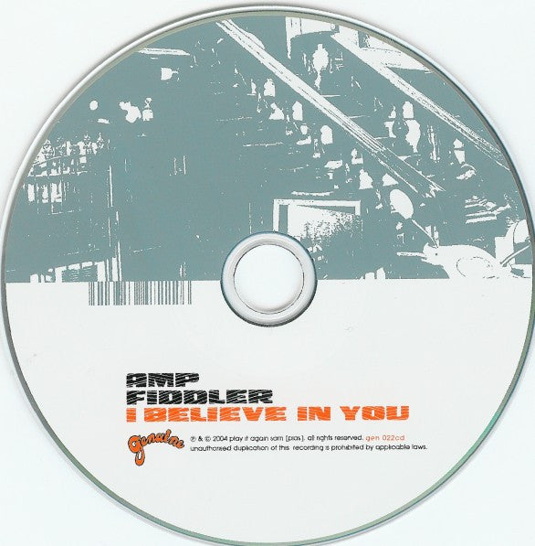 Amp Fiddler : I Believe In You (CD, Single, Enh)