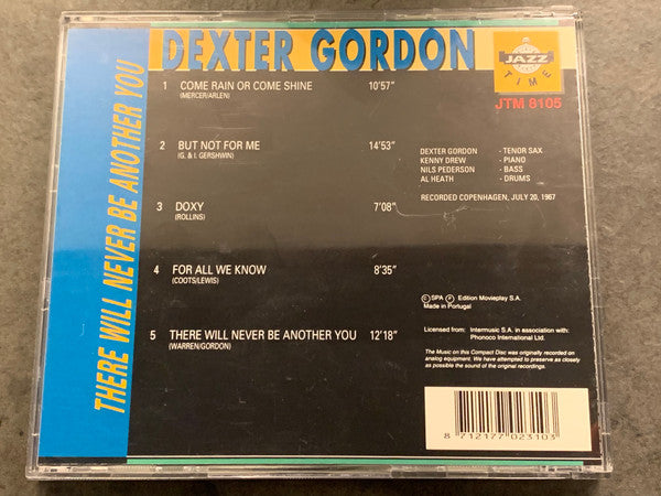 Dexter Gordon : There Will Never Be Another You (CD, Album, Comp)