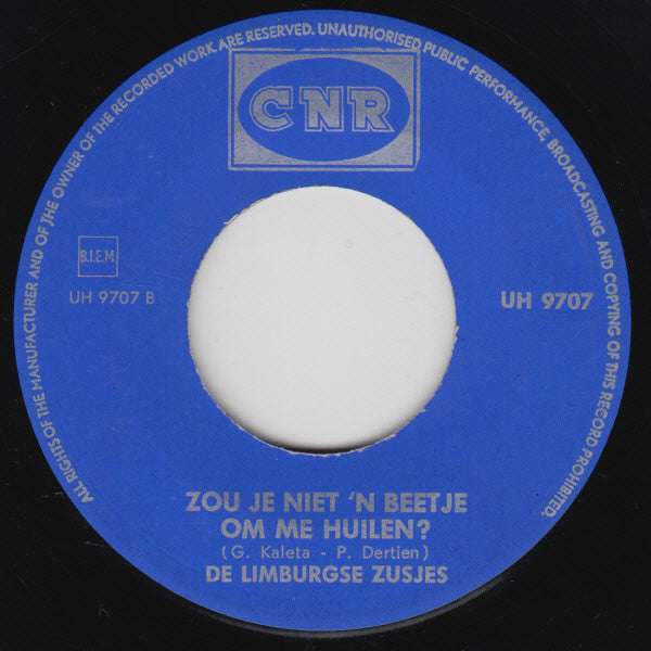 De Limburgse Zusjes : Goud En Geld (7", Single, Mono)