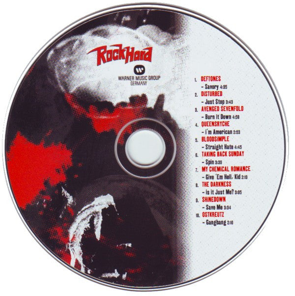 Various : RockHard - Warner Music Group Germany (CD, Comp)