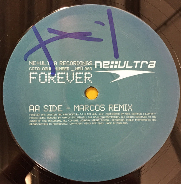 DJ Ultra vs. Louk : Forever (12")