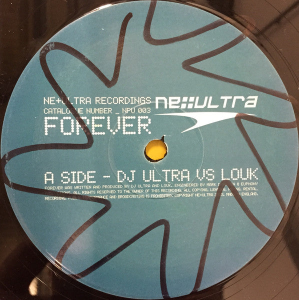 DJ Ultra vs. Louk : Forever (12")