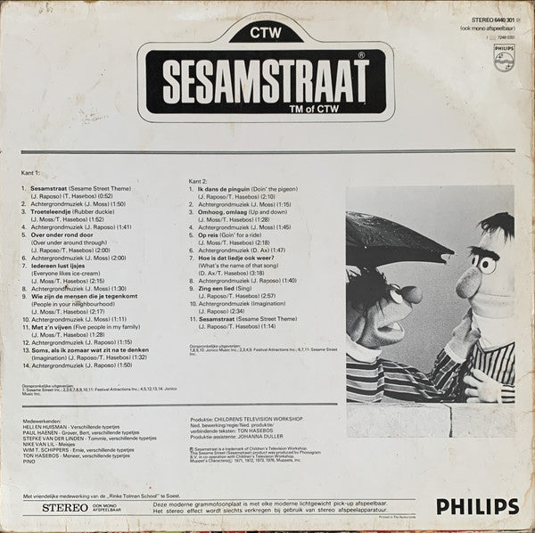 Sesamstraat : Sesamstraat (LP, Album)