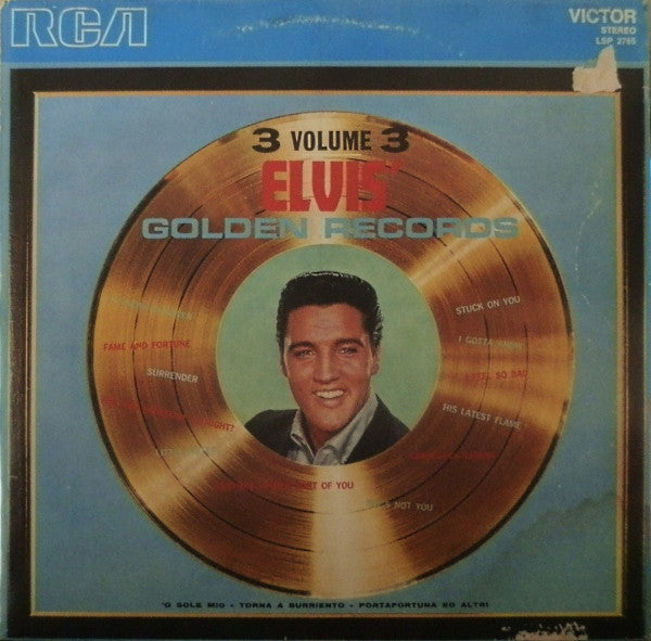 Elvis Presley : Elvis' Golden Records, Vol. 3 (LP, Comp, RE)