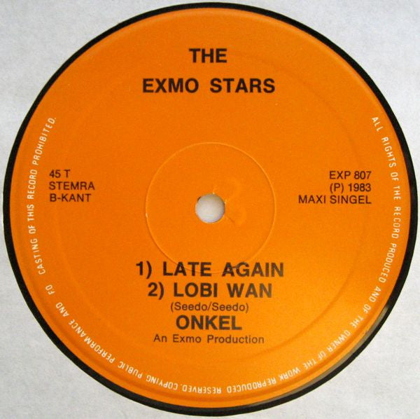 Onkel Seedo And The Exmo Stars : Sjing No Dé (12", Maxi)