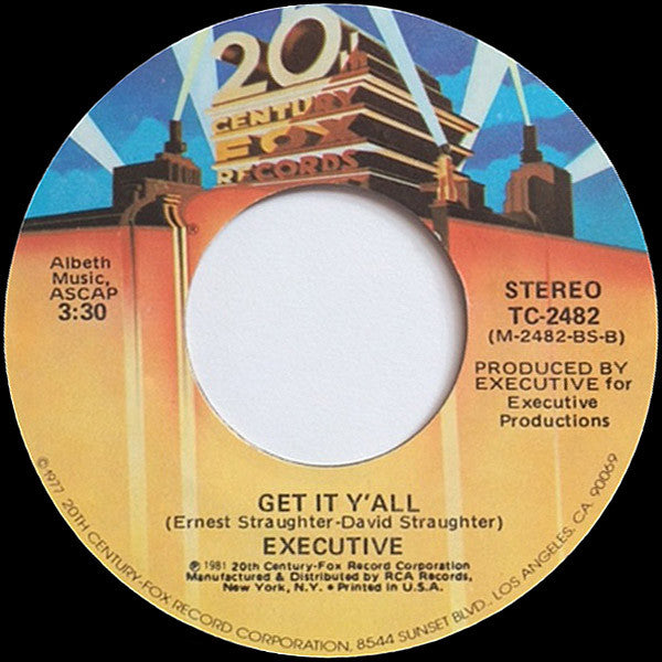 Executive (3) : You Got The Stuff (7", Single)