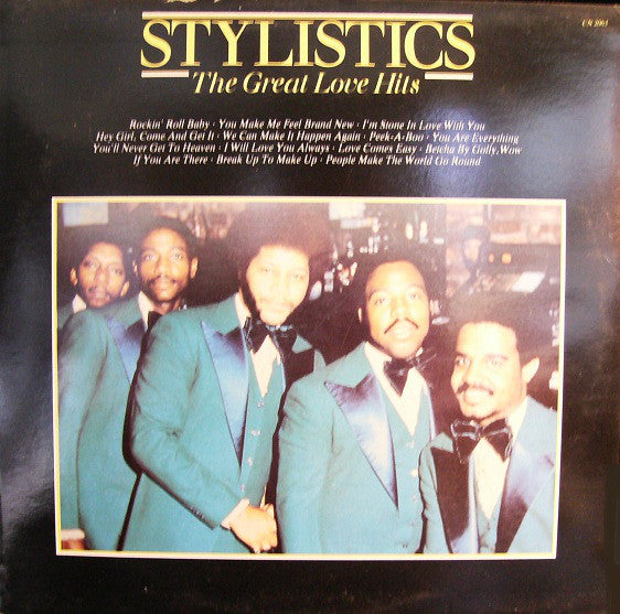 The Stylistics : The Great Love Hits (LP, Comp)