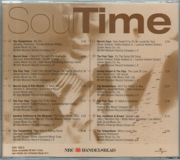 Various : Soul Time (CD, Comp, Promo)