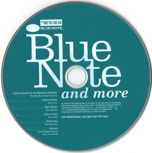 Various : Blue Note And More (CD, Promo, Smplr)