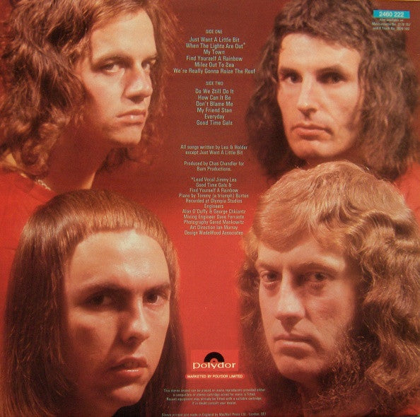 Slade : Old New Borrowed And Blue (LP, Album, Gat)