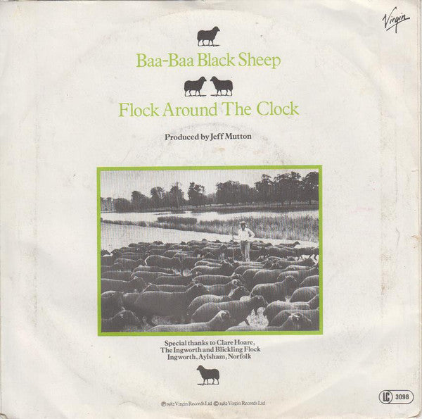 The Singing Sheep : Baa-Baa Black Sheep (7", Single)