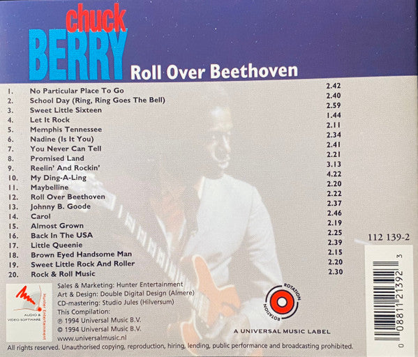 Chuck Berry : Roll Over Beethoven (CD, Comp, RE)