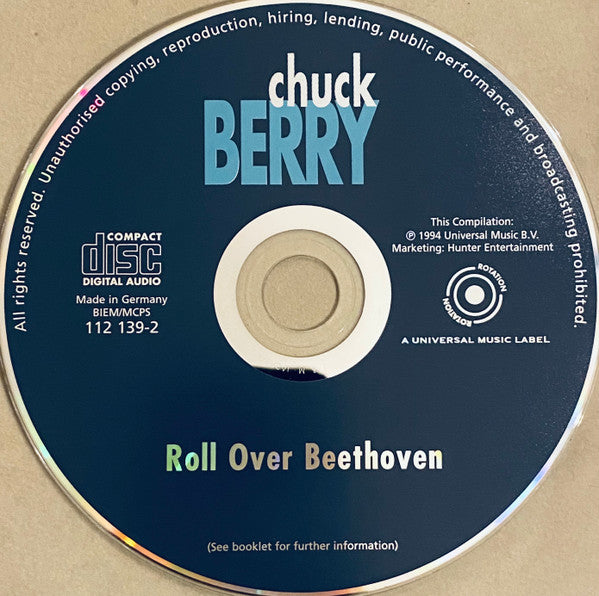 Chuck Berry : Roll Over Beethoven (CD, Comp, RE)