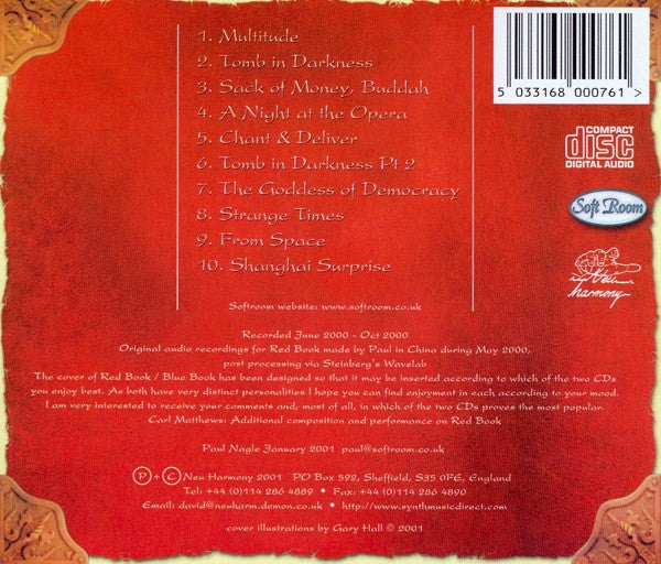 Paul Nagle : Red Book / Blue Book (2xCD, Album)