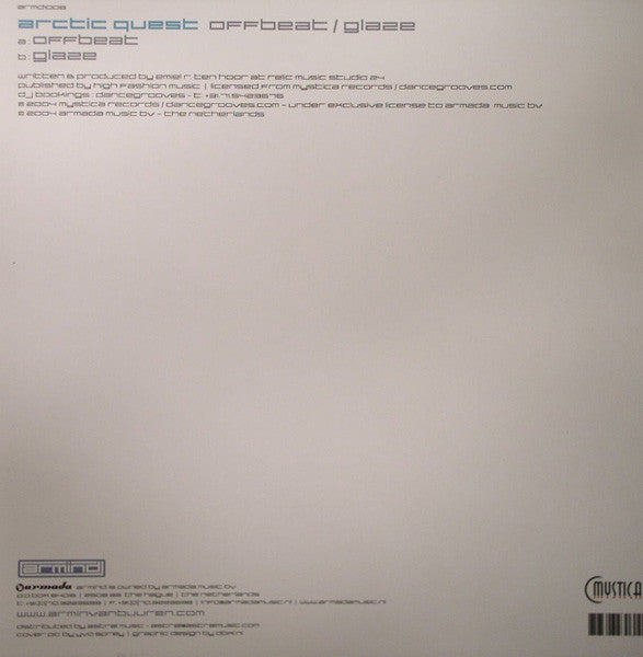 Arctic Quest : Offbeat / Glaze (12")