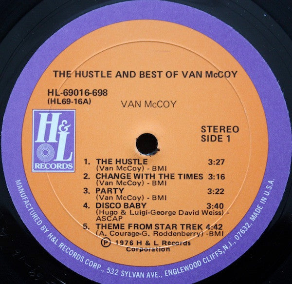 Van McCoy : The Hustle And Best Of Van McCoy (LP, Comp, She)