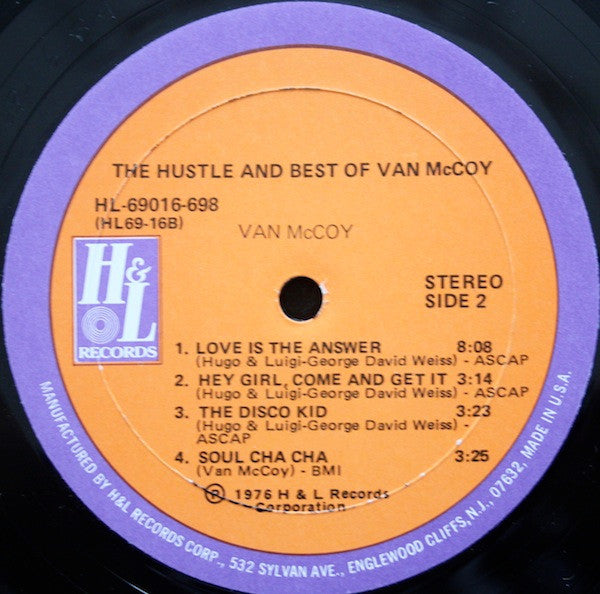 Van McCoy : The Hustle And Best Of Van McCoy (LP, Comp, She)