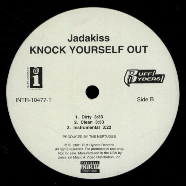 Jadakiss : Knock Yourself Out (12")