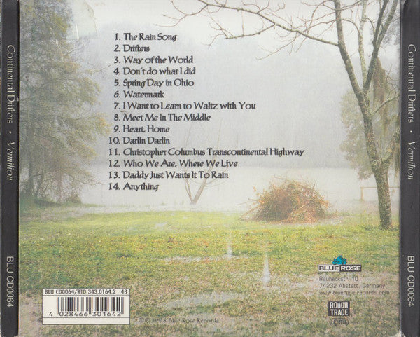 Continental Drifters : Vermilion (CD, Album)