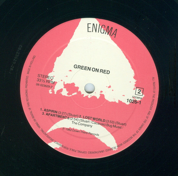 Green On Red : Green On Red (LP, MiniAlbum)