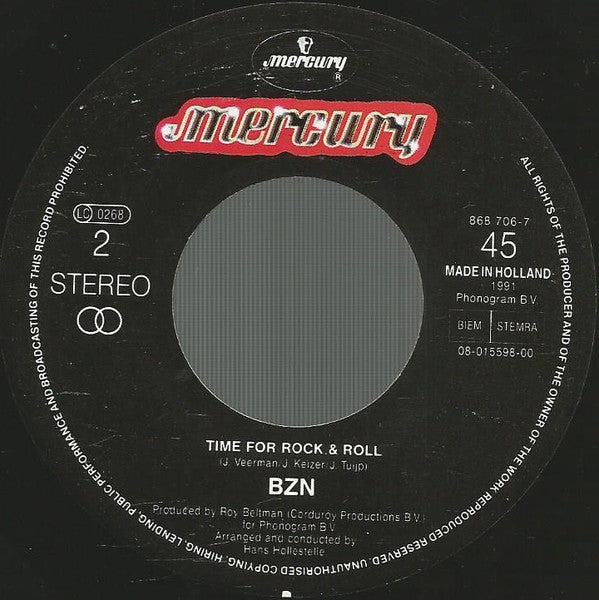 BZN : It Happened 25 Years Ago (7", Single)