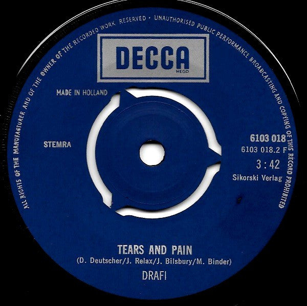 Drafi Deutscher : United (7", Single, Mono)