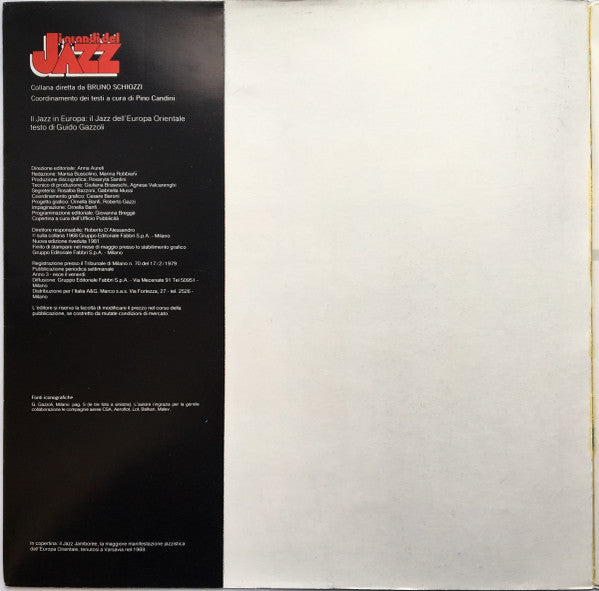 Various : Il Jazz Dell'Europa Orientale (LP, Comp)