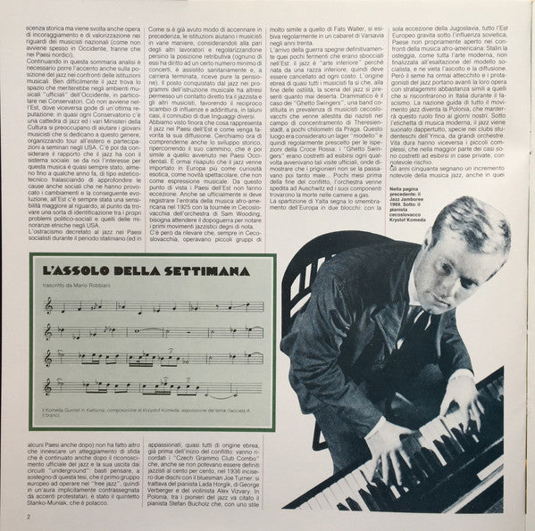 Various : Il Jazz Dell'Europa Orientale (LP, Comp)
