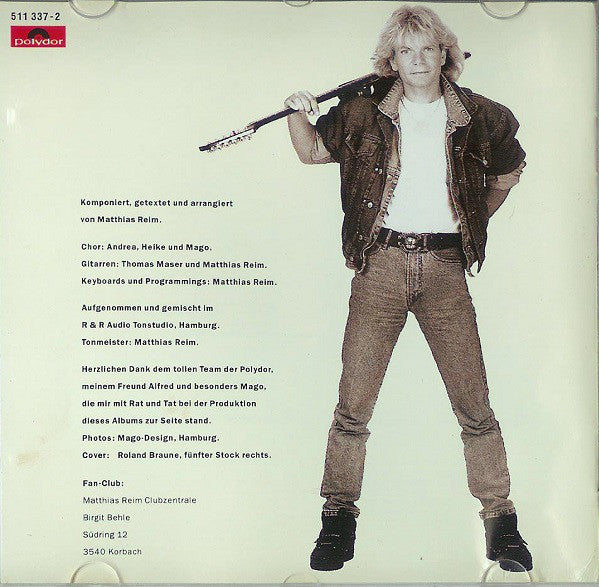 Matthias Reim : Reim 2 (CD, Album)