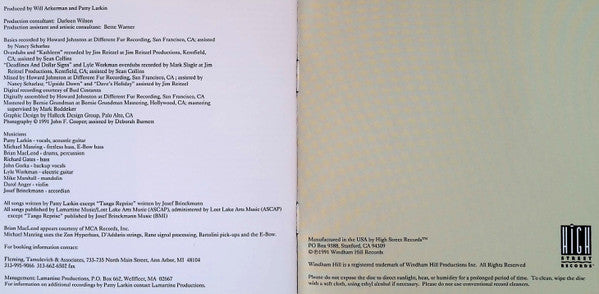 Patty Larkin : Tango (CD, Album)