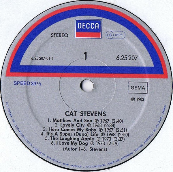 Cat Stevens : Die Weisse Serie (LP, Comp)